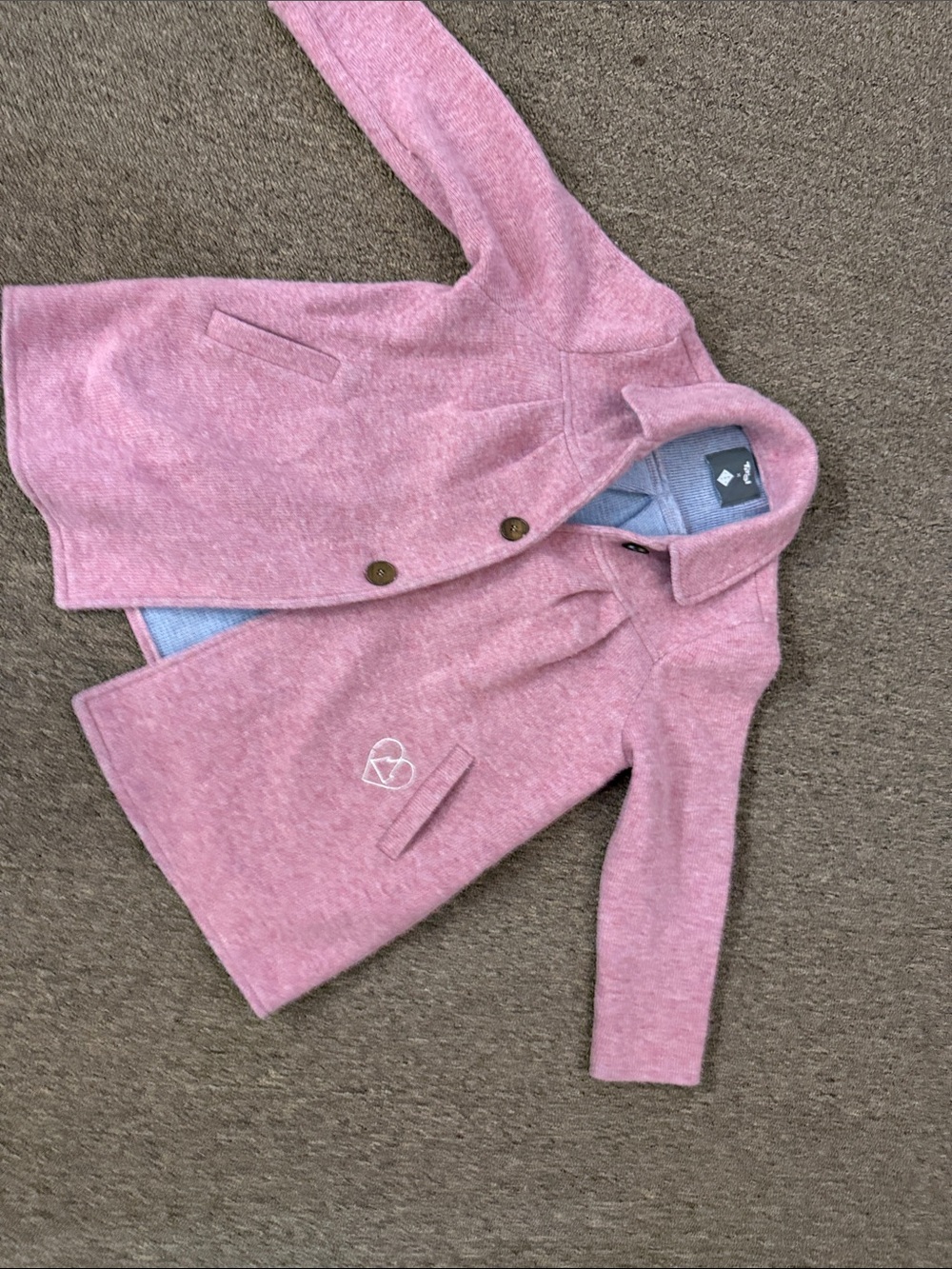 Unique Austrian made in Tyrol Austria soft wool lil girls coat
